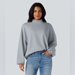HALARA Mock Turtleneck Sweater